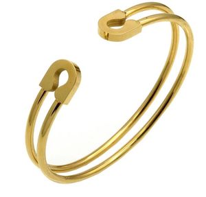Braccialetti classici braccialetti bracciali gioielli in acciaio inossidabile a forma di braccialetti per donna regalo feste gc692