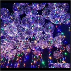 Wholesale balloon deliveries for sale - Group buy Event Festive Supplies Home Garden Drop Delivery Led Balloons Night Light Up Toys Clear String Lights Flasher Transparent Bobo Balls Bal