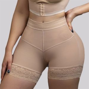 Fajas Colombians Girdle Woman Post Liposuction High Compression Butt Lifter Modeling Belt Tummy Control Shorts Sexy Panties 211220