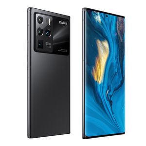 Orijinal Nubia Z30 Pro 5G Cep Telefonu 8 GB RAM 256 GB ROM Snapdragon 888 Octa Çekirdekli Android 6.67 Inç AMOLED Tam Ekran Parmak İzi Kimliği 64MP AI NFC 4200 mAh Akıllı Cep Telefonu