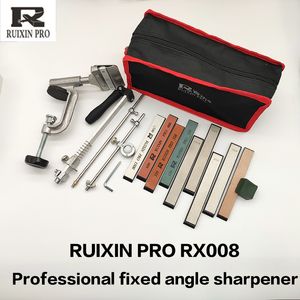 RUIXIN Pro Rx008 Aluminum alloy Fixed Knife ener ening Stone Diamond Bars Whetstone DiamondStone Knibes Kitchen Tools 220311