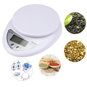 1-5000g Electronic Weight Balance Kitchen Food Ingredients Scale High Precision Digital Weight Measuring Tool with Retail Box