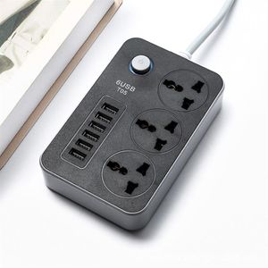 Wholesale usb power plugs for sale - Group buy Desktop Multi Power Plug with AC Outlets USB Fast Charging Ports Socket Adapter US UK EU AU Timer2620