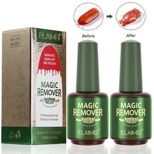 Elaimei 15ml Burst Prego Polonês Removedor Descarregando Gel Gel Acrílico Soak Off Off Leca Desengrauer Nails Art Tool