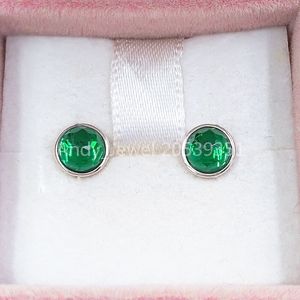 Andy Jewel Authentic 925 Sterling Silver Studs May Droplets Fits European Pandora Style Jewelry