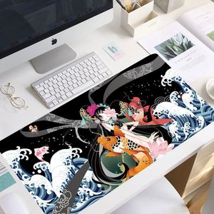 Basketmus Mus Matta Stora Bordsplattor Gaming Keyboard Rug Varmilo Kawaii Gaming Tillbehör Mousepad Gamer Girl Mouse Pad