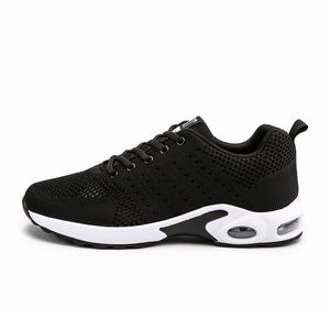 Fashion Men Women Cushion Running Shoes Breathable Designer Black Blue Grey Sneakers Trainers Sport Size 39-45 W-1713