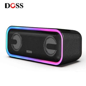 Doss Sound Pro + Mini Portable TWS trådlös högtalare Bluetooth True Stereo Deep Bass Subwoofer Music Box Computer