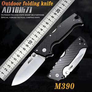 Nuovo arrivo COLD STEEL AD-10 AD10 Coltello pieghevole M390 lama Campeggio Outdoor Autodifesa Salvataggio Sopravvivenza caccia Coltelli da tasca Regalo di Natale