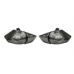 2 PCS Cars Tail Lights For Nissan X-Trail 2014-2016 Taillights LED Signal Bulb DRL Running Light Fog Lamp Angel Eyes