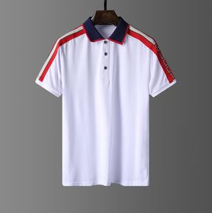 24SS夏の新しいメンズポロスTシャツ短袖高品質のブランドデザイナーカジュアルファッションポロスTシャツTシャツ