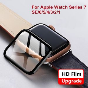 3D Screen Protector Film For Apple Watch 45mm 38mm 40mm 44mm 42mm 9H Full Cover Tempered Glass For iWatch Series 7 6 4 3 2 1