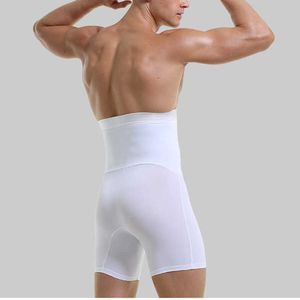 EVES Mens Body Shaper Compression Shorts Vita Trainer Controllo Dimagrante Shapewear Modellazione Cintura Anti sfregamento Boxer Intimo