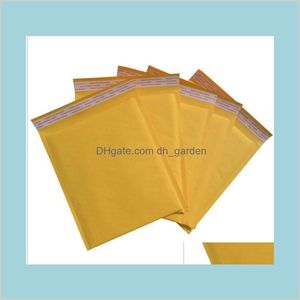 Mail Transport Packaging Packing Office School Industrial 150250mm Kraft Paper Envelopes Bags Mailers Envelope acolchoado com correio de bolhas