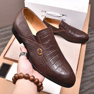 Włoskie marki Luksusowe Męskie Sukienka Buty Oxford Buty męskie Brogues Zapatos de Hombre de Vestir Formalne Sapato Social Masculino