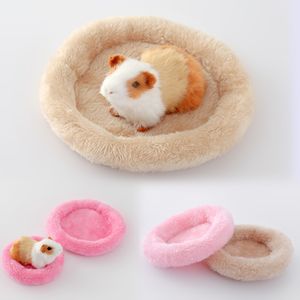 Pet Sleeping Bed Dog Soft Fleeea Świnka Zimowa Pet Match Match Animal Cage Mat chomik śpi łóżko 5 Kolory