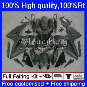 Injection Mold Fairings For SUZUKI GSXR600 GSXR-750 750CC K8 GSXR750 08-10 22No.22 GSXR 600 750 CC 600CC GSX-R600 08 09 10 GSXR-600 2008 2009 2010 OEM Matte black Bodys