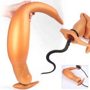 Nxy Anal Toys Новые Огромные Надувные Внуты Простата Массаж Массаж СЛОБРЯ СЛОБРЯВКА ВАГИНА Мастурбатор Расширяемый G Смежные Игрушки для Женщины Мужчины 1125