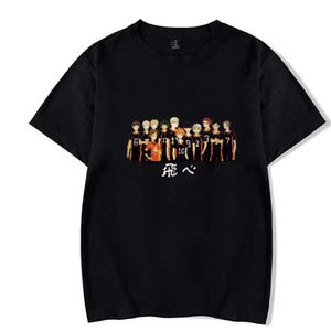 Camiseta Haikyuu Hot Anime com gola redonda e manga curta casual unissex 894