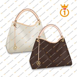 Damenmode Umhängetasche Handtasche Casual Designer Hohe Qualität 5A TOP M44869 N40253 Brown Flower Checkerboard Highs Capacity TOTE Bags
