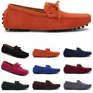 Nero Casual Espadrillas Scarpe Uomo Triple Navy Marrone Vino Rosso Verde Cielo Blu Caffè Mens Sneakers Outdoor Jogging Walking Forty Three747 s857 s