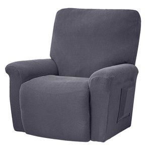 1pc Non-Slip Recliner Chair Cover Elastic Fåtölj Sofa Slipcover Protectors 211116