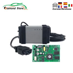 Lettori di codici Strumenti di scansione Ly Models Full Chip Vida Dice 2014D 2021A OBD2 Strumento diagnostico per auto Pro Scanner Scheda verde multilingue