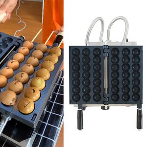 Piccola macchina Takoyaki per uso domestico Octopus Pill Waffle Maker Skewer Focaccine Macchina Haws ricoperta di zucchero Forma Cake Making 220V