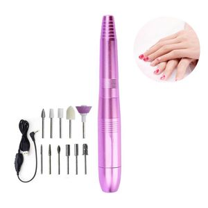 ingrosso Grinder Buffer.-Accessori per trapano per unghie Set elettrico Manicure in File macchina Grinder Grooming Kit Buffer Palisher Remover