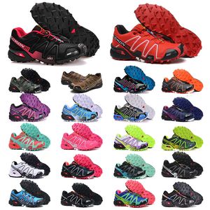 Hız Süresi toptan satış-Ayakkabı Salomon Speed Cross CS Authen Outdoor Ayakkabı Erkek Kadın Klasik Tümü Siyah Beyaz Yeşil Kırmızı Pembe Mavi Sarı Spor Ayakkabı Erkek Bayan Eğitmenler Yürüyüş Yürüyüş