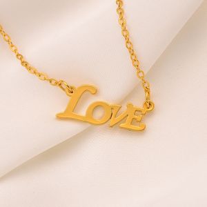 Antik Infinity Symbol Love Ladies Girls Pendant Halsband 9K Solid G / F Guld Charms Mom Student Presentförpackning