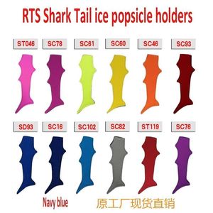 Antifreezing Popsicle Bags Freeze Tools Holders Reusable Neoprene Insulation Ice Pop Sleeves Bag for Kids Summer Kitchen