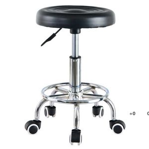 Hydraulic Adjustable Salon Stool Swivel Rolling Tattoo Chair SPA Massage Commercial Furniture sea shipping DAP314