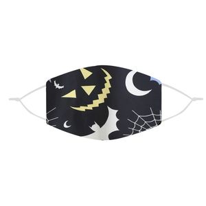 Novo Halloween Hanging Ear Máscaras Anti-Poeira Máscara Respirável Engraçado Impresso Face-máscara ajustável Tamanho