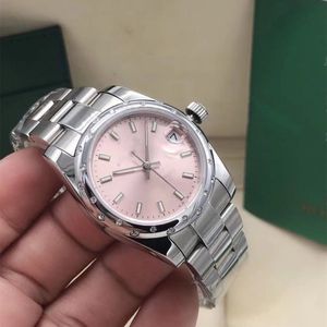 2023 venditore caldo orologio da donna 28mm 31mm 36mm orologi da uomo movimento oro acciaio inossidabile donna 2813 movimento diamanti lunetta Lady orologi da polso da donna