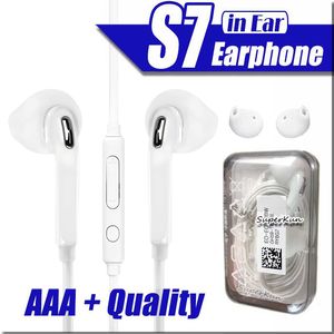 Wholesale s6 edge headphones for sale - Group buy Earphones Headphone High Quality In Ear Headset With Mic Volume Control For Galaxy S7 S6 edge Mobile Phone