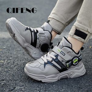 2021 Nuovi arrivi Scarpe per bambini Ragazzo Bambini Adolescenti Scarpe per bambini Scarpe da ginnastica da passeggio Pelle Impermeabile antiscivolo Sport Inverno 5 13 G1025