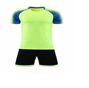 Boş Soccer Jersey Üniforma Kısa Basılı Tasarım Adı ve Numarası 1229