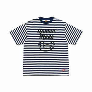 Stripes Shirts toptan satış-10 Renkler Çizgili T Gömlek Yüksek Kaliteli Erkek Kadın Moda Rahat Top Tees