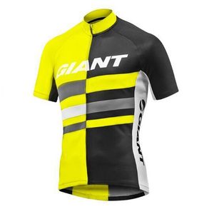 Giant Pro equipe dos homens de bicicleta de bicicleta mangas curtas jersey estrada camisas de corrida de bicicleta de equitação tops respirável esportes ao ar livre maillot s21042313