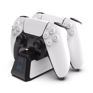 Doppio supporto per caricabatterie rapido per controller wireless PS5 Base di ricarica USB 3.1 di tipo C Dock Station per supporto di ricarica per joystick Gamepad Play Station 5