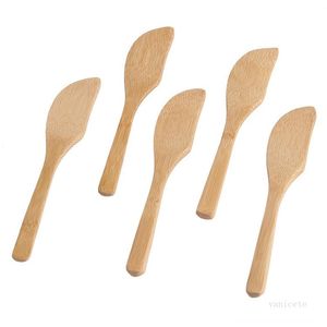 NaturalCheese Tools bamboo Butter Knife Pastry Cream Cake Decorating Tool Cheese Knives Filling spoon T2I51879