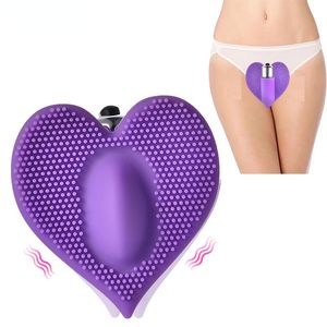 Desgaste Dispositivo Flertando Heart-shaped Divertido Vibrador Clitóris Masturbação Massagem Sexo Brinquedos para Mulheres Adulto