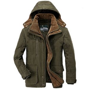 Minus 40 Degrees Winter Jacket Men Thicken Warm Cotton-Padded Jackets Men's Hooded Windbreaker Parka Plus Size 5XL 6XL Coats 210811