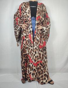 民族服中東カジュアルボヘミアン夏の長袖キモノスドレスDashikiアフリカのビーチパーティー水着カーディガンカフン