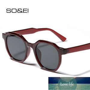 SOEI Fashion Square Damen-Sonnenbrille, Vintage-Brillenrahmen, trendig, klar, Tee, Beige, Brillen, Herren-Töne, UV400, Sonnenbrille, Fabrikpreis, Expertendesign, Qualität, Neueste