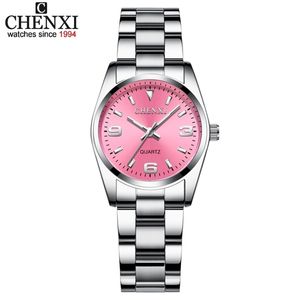 Chenxiの女性はレディースファッションの高級ブランドのドレス腕時計クォーツQuartzアナログ時計時計女性のエレガントなレリーゴーフェミニノ210720