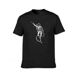 Atmosfer Tişörtler toptan satış-Erkek T Shirt Atmosferik Dalış Suit T Shirt Astronot Sanat Erkekler Tshirt Rahat Tops Pamuk Kısa Kollu Tee Kazak Giyim