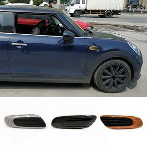 2PCS Dynamic LED Fender Marker Light Side Marker Lamp Amber light smoke lens For Mini Cooper F55 F56 F57