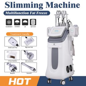 6 I 1 Cryolipolysis Fat Freeze Equipment Slimming Body Freezing Machine Portable Ultrasonic Vacuum Cavitation Loss Weight295